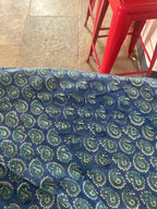 Sample Beatrice blue maxi skirt.